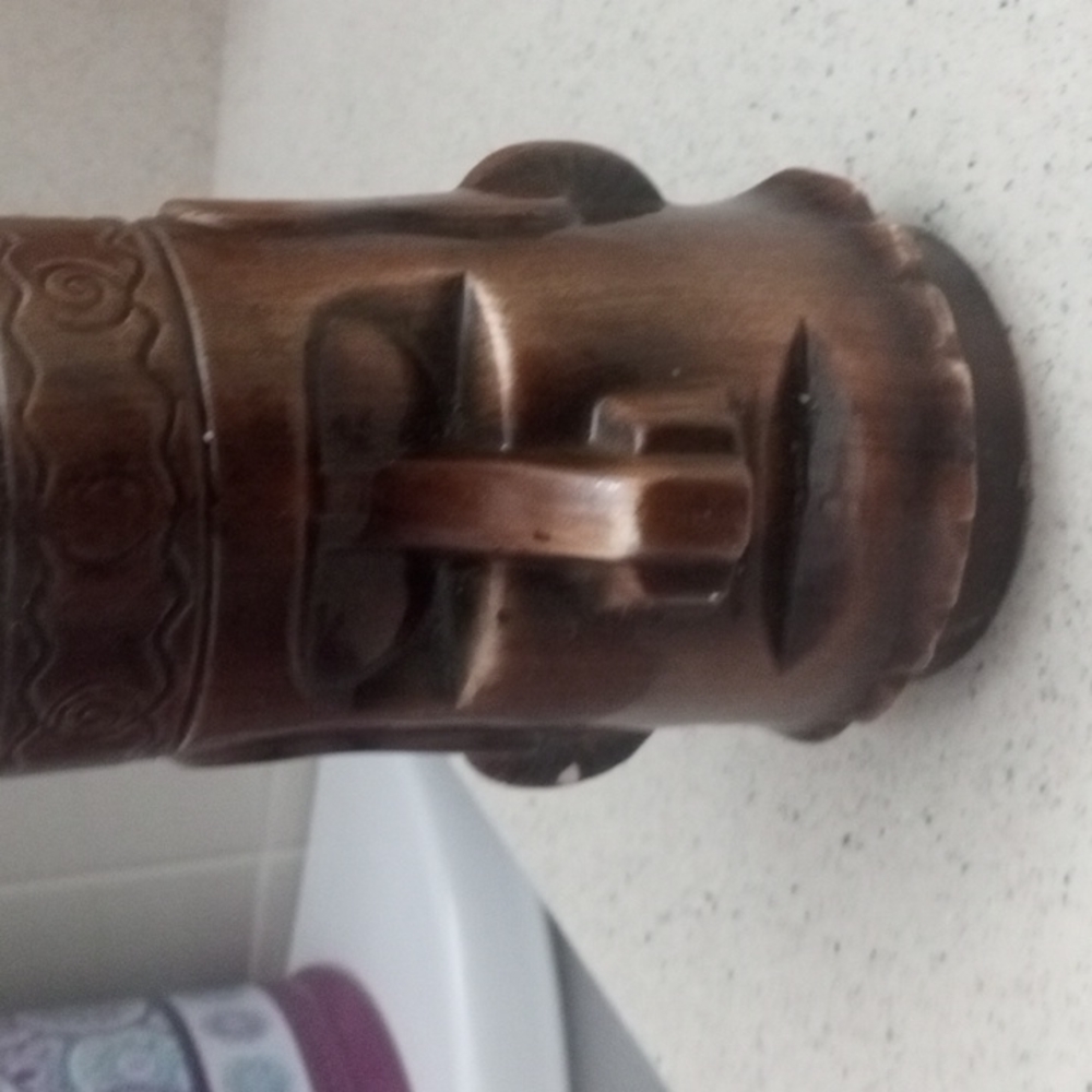 Vintage ceramic mug hand made in Japan